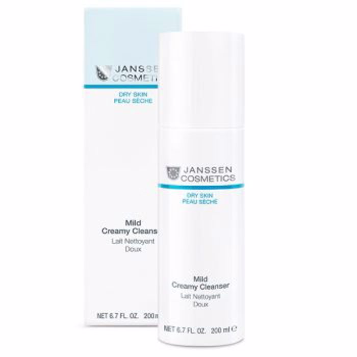 JANSSEN COMSETICS Mild Creamy Cleanser Ήπιο Γαλάκτωμα Καθαρισμού 200ml (Προτείνεται ως Step 1) 